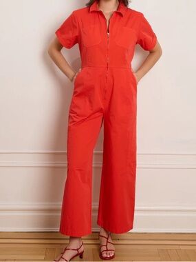 Loup Bella Jumpsuit in Tomato